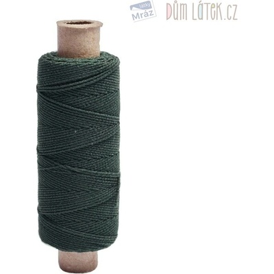Pružná niť Optex 0,5mm tmavo zelená