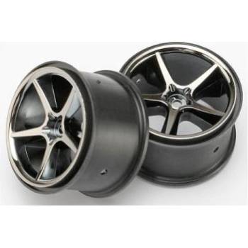 Traxxas диск 2.2" Gemini черен хром (2)