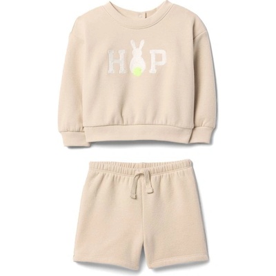 GAP Baby teplákový set Unisex Béžová