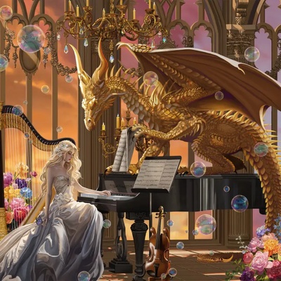 Grafika - Puzzle Nene Thomas: The Dragon Virtuoso - 1 000 piese