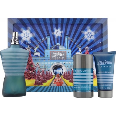 Jean Paul Gaultier Le Male EDT 125 ml + deostick 75 ml + balzám po holení 50 ml dárková sada