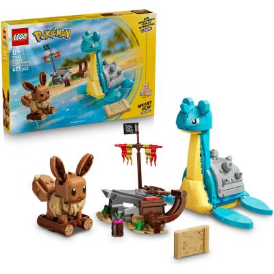 LEGO® Pokémon SMART Play - Eevee and Lapras's Treasure Hunt (72162)