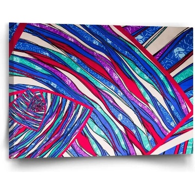 Sablio Obraz Pruhovaný motív 2 - 90x60 cm