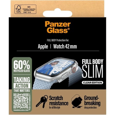 PanzerGlass Apple Watch 10 42 mm tenký číry s ochranným sklom 3713