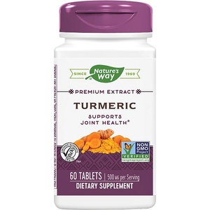 Nature's Way Turmeric 500 mg [60 Таблетки]