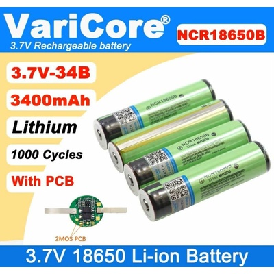 LiitoKala NCR18650B 3400mAh – Zboží Mobilmania