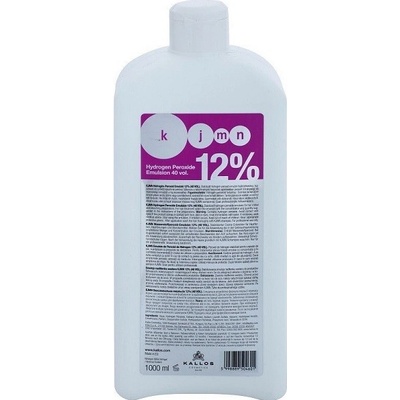 Kallos KJMN 12% 40vol Hydrogen peroxide Emulsion krémový peroxid vodíků 1000 ml