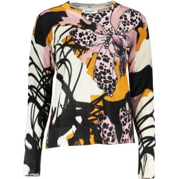 Desigual Дамски пуловер desigual, Цвят Розов (24swjf30_rs1001)