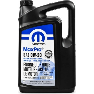 MOPAR MAXPRO 0W-20 5 l