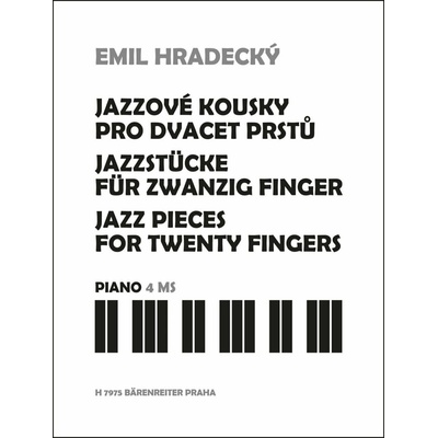 Jazzové kousky pro dvacet prstů - Emil Hradecký