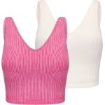 Slazenger 2PK Bra Tank Womens - Raspberry/Sugar