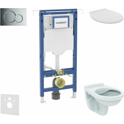 Geberit Duofix s tlačidlom Sigma01 SANI11CD1107