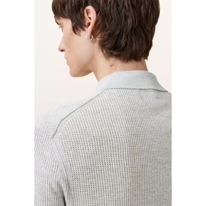 AllSaints Памучна тениска с яка AUBREY SS (M020KA) - answear - 109,51 лв