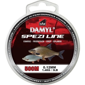 D.A.M. Damyl Spezi Line Coarse Transparent 0, 12 mm 500 m 1, 4 kg Монофил (SVS66640)