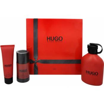 Hugo Boss Hugo Red EDT 150 ml + deostick 75 ml + sprchový gel 50 ml dárková sada
