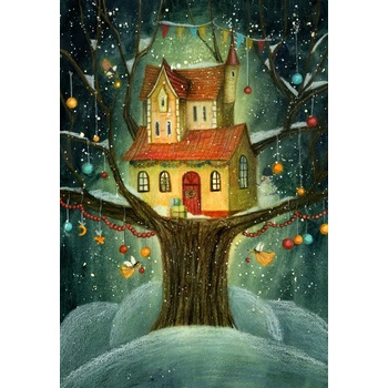 Grafika - Puzzle The Perched House - 1 000 piese