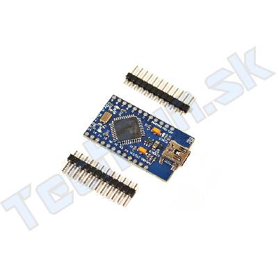 Arduino Pro Micro ATMega32U4 precízny klon - Micro USB 3.3V 8MHz