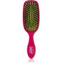 Wet Brush Shine Enhancer Růžový kartáč z kančích štětin, dodává lesk a vyhlazuje