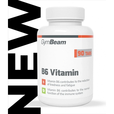 GymBeam Vitamin B6 90 tablet