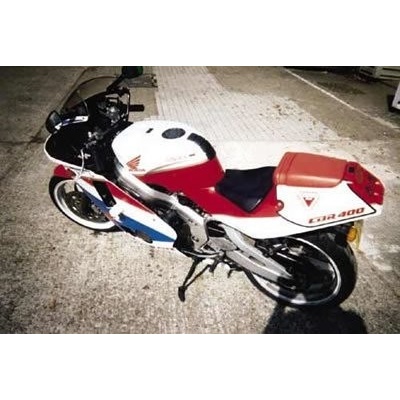 Padací chrániče - Honda CBR400 Tri Arm, bílé