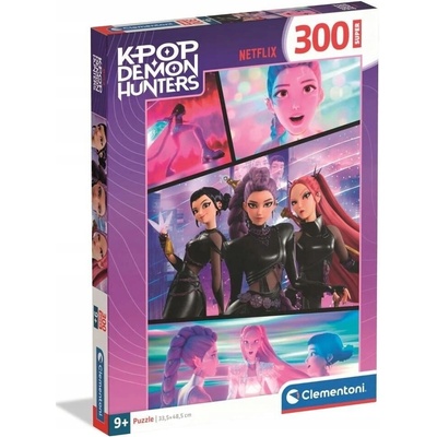 Clementoni K-POP Demon Hunters 300 dílků