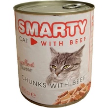 Smarty Cat Hovězí chunks 810 g