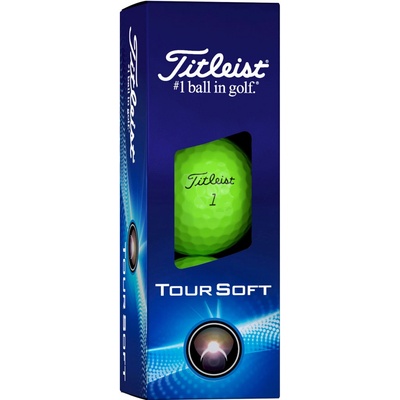 Titleist Tour Soft 2024 zelené 3 ks