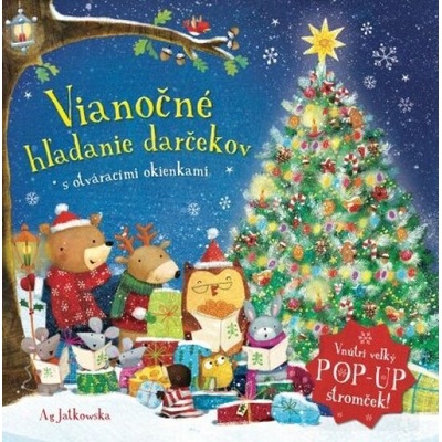 Vianočné hľadanie darčekov s otváracími okienkami