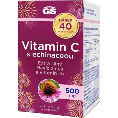 GS Vitamin C 500 mg s echinaceou 110 tablet