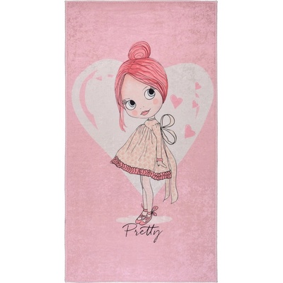 Vitaus Розов детски килим подходящ за пране 120x180 cm Pretty Girl - Vitaus (KRN-KID-2015-120x180)