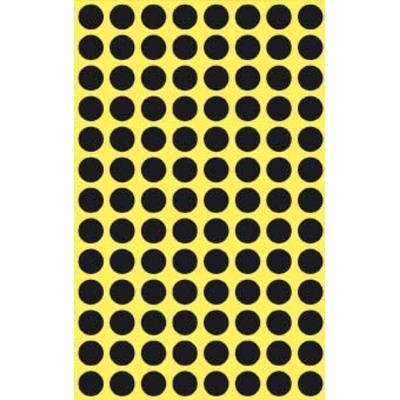 Avery Zweckform 3009 etikety 8mm 4 ks černé – Sleviste.cz