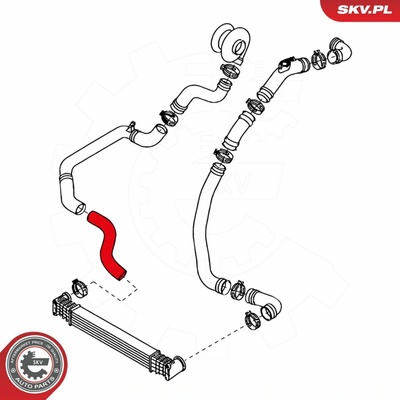Hadica plniaceho vzduchu ESEN SKV 24SKV104