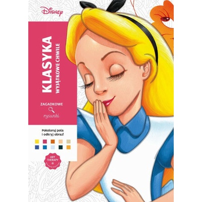 Klasyka. Wyjątkowe chwile. Kolorowanka antystresowa Disney. Zagadkowe rysunki