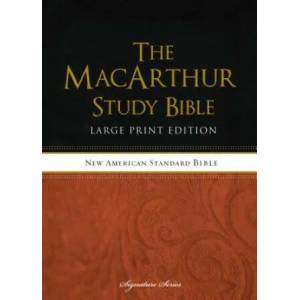 MacArthur Study Bible-NASB-Large Print (2010)