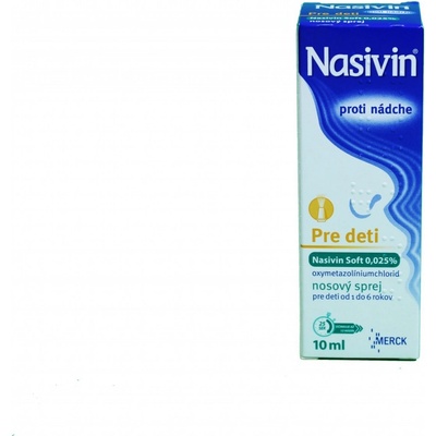 Nasivin Soft 0,025% aer.nao.1 x 10 ml