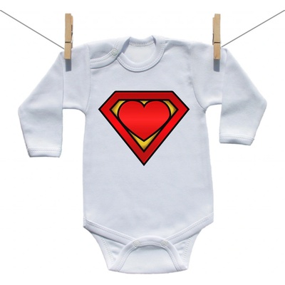 Body s dlhým rukávom Super baby