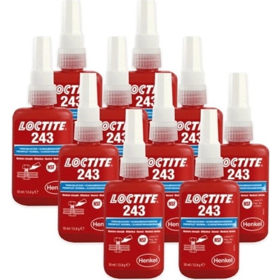 Loctite 243 strednepevnostný zaisťovač závitov 50 ml 12 ks
