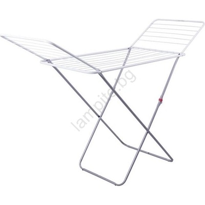 UTC Сгъваем сушилник за дрехи TORO 180x93 см бял (UT0143)