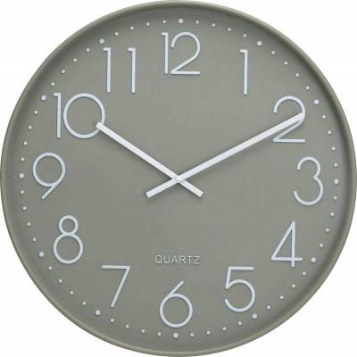 Nástenné hodiny Home Styling Collection zelené 50cm