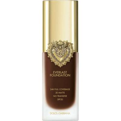 Dolce & Gabbana Flawless Everlast Foundation intenzivně krycí make-up s dlouhotrvajícím efektem SPF20 40C deep 27 ml