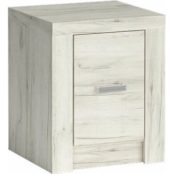 Jarstol Нощно шкафче indianapolis i-24 бял крафт