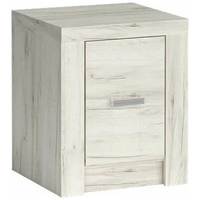 Jarstol Нощно шкафче indianapolis i-24 бял крафт