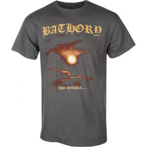 Plastic head Мъжка тениска bathory - the return. . . - СИВА - plastic head - ph13172