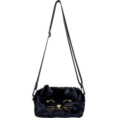 AstraBAG kabelka FLUFFY KITTY BLACK 506025005