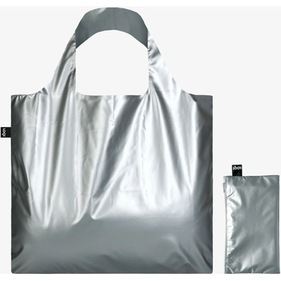 Nákupná taška Mini LOQI METALLIC Silver
