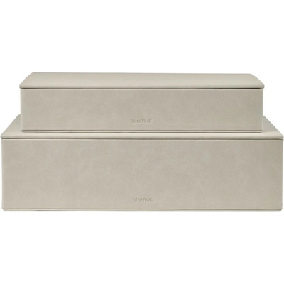 Blomus Sahla úložný box béžová 40 cm, 11 cm, 30 cm