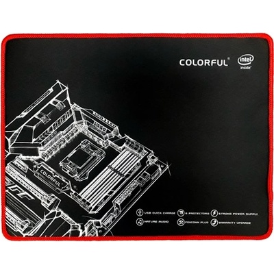 Colorful Цветна подложка за мишка за игри colorful mousepad small (colorful mousepad small)