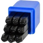 GEKO Перфоратори за цифри 9 бр 5мм 06803 (g01807)