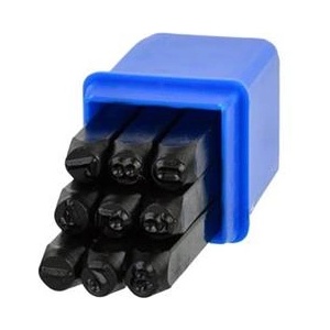 GEKO Перфоратори за цифри 9 бр 5мм 06803 (g01807)