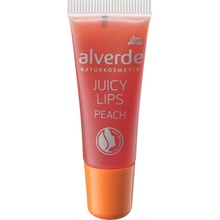 alverde naturkosmetik lesk na rty Peach 8 ml